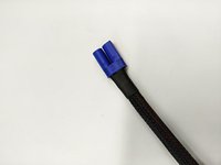Câble de charge KST-M009 EC5 mâle 4,0 mm en silicone moulé, 600 mm, cuivre étamé, tressé nylon, pour drones, 12V