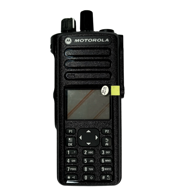 For DP4801E Professional Digital Walkie Talkie IPX6 Water Resistance 5W Output Power 2000-2500mAh Battery VHF/UHF Long