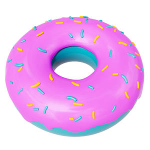 Sculpture d'art de beignet givré brillant surdimensionné affichage géant de vitrine de boulangerie de résine pour la décoration de <span class=keywords><strong>magasin</strong></span> de bonbons - Product Image 1