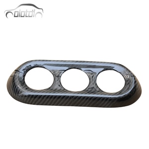 Cubierta de Fibra de Carbono para el Panel de Instrumentos del Mitsubishi Lancer M7 EVO 10 X 2008-2012, con Soporte Triple para Indicadores - Product Image 3