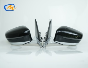 Prueba perfecta, negro, blanco, sin puntos ciegos con CameraFroBMW, espejos laterales, serie 7 G11 G12, espejo de coche 5116 7437 149 - Product Image 3