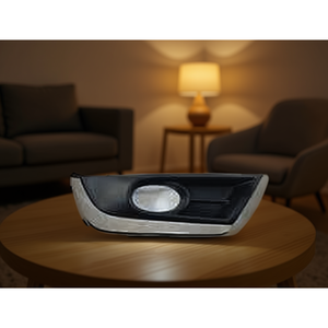 Marco Faro NIEBLA 17-19 CRV, Cubierta de Faro Derecho Simple, Accesorio de Plástico Rectangular, Acabado Cromado Pulido, Diseño Minimalista, Fácil Instalación - Product Image 1