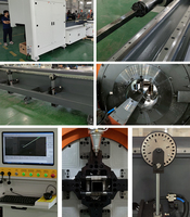 Máquina de corte por láser de fibra rápida de alta calidad, tubo de tubo, tubo de perfil cuadrado redondo, máquina de corte por láser, corte de tubo CNC 2000W 3000W