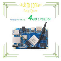 Carte de développement Orange Pi RK3399 Orange Pi 4 lts ordinateur Linux Android intégré 6 cœurs 4G16G LPDDR4