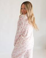 Pyjamas assortis pour la famille en coton biologique respirant et modal de bambou, pyjama assorti pour maman et nouveau-né