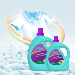 wholesale Supplier 2L 5L custom Eco Friendly Lavender Fragrance washing Liquid laundry Detergent