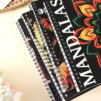 Fournitures de papeterie, crayons à dessin professionnels, livre de coloriage d'animaux pour adultes