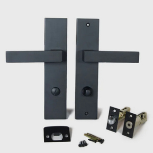 Manija de Puerta Principal Estilo Europeo, Cerradura de Puerta de Entrada, Juego de Manillas de Alta Resistencia para Puerta Exterior de Madera, Hogar y Proyectos - Product Image 1