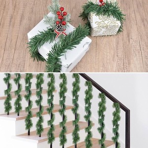 Guirlande de Noël Wenwen 5,5 m, simulation de verdure, décoration intérieure, à suspendre au mur, pour hôtels, centres commerciaux, DIY - Product Image 4