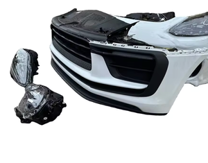 Para Porsche <span class=keywords><strong>Macan</strong></span> 95B 2022-2024, Conjunto de Parachoques Delantero, Fibra de Carbono, 2.0T/3.0T, OEM, Como Nuevo, Usado - Product Image 3