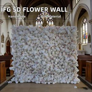 Rouleau de mur végétal artificiel 5D aspect naturel 8x9ft pour jardinage domestique – Grande Vente - Product Image 5