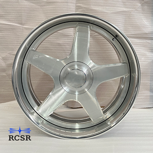 2 pièces de jantes forgées 5x120, jantes chromées polies, jantes en alliage brossé, jantes personnalisées de 20, 22, 24, 26 pouces pour Impala SS 1995 <span class=keywords><strong>1996</strong></span> - Product Image 1