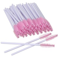 Baguettes de mascara multicolores personnalisées de votre propre marque Baguettes de cils jetables pour extensions de cils
