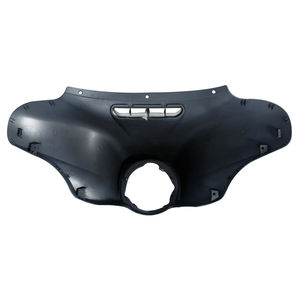 Carenado exterior de ala de murciélago HR3 90404001, compatible con Harley <span class=keywords><strong>CVO</strong></span> <span class=keywords><strong>Street</strong></span> <span class=keywords><strong>Glide</strong></span> <span class=keywords><strong>2018</strong></span>, Gunship, Touring, gris - Product Image 2