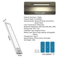 Veilleuse LED ultra-mince à auto-adhésif, design moderne, capteur de présence humaine, lampe pour cuisine, pour éclairage de cave à vin, éclairage de placard