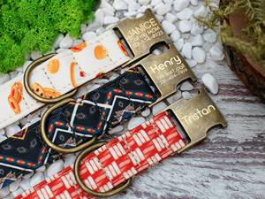 Collier pour chien en velours uni, motif personnalisé, style aztèque tribal, nœud papillon, pour fille et garçon, collier de créateur pour animaux de compagnie - Product Image 4