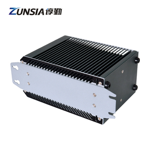OEM Fanless Mini Pc <span class=keywords><strong>Intel</strong></span> 13th 12th Gen <span class=keywords><strong>Core</strong></span> I3 I5 <span class=keywords><strong>I7</strong></span> 2 * DDR5 2 X Lan 5 * Com CAN X86 Linux Din Rail Embedded Industrial PC Case - Product Image 6