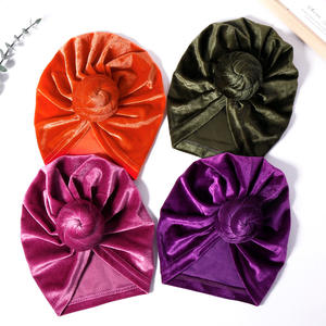 Bebé Otoño-invierno cálido <span class=keywords><strong>sombrero</strong></span> indio moño cabeza anudada jersey para niños <span class=keywords><strong>sombrero</strong></span> transfronterizo caliente bebé <span class=keywords><strong>canario</strong></span> suave <span class=keywords><strong>sombrero</strong></span> - Product Image 3