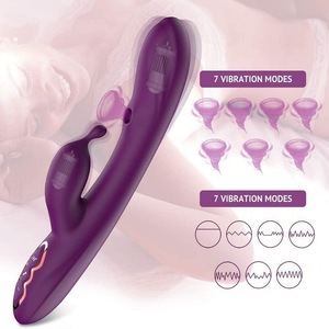 Sexshop en ligne Vibromasseur électrique puissant pour succion de tétons et chattes Vibromasseur de lapin pour succion point G Pretty Love Sex toy pour femme - Product Image 3