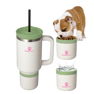 Vaso Térmico de 40oz con Asa y 2 Tapas, Tapa con Pajita Antiderrames, Taza de Viaje para Café de Acero Inoxidable con Aislamiento y Tazón, Apto para Lavavajillas - Product Image 2