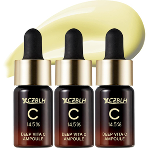 Oem ODM sâu Vita <span class=keywords><strong>C</strong></span> huyết thanh 14.5% tinh khiết vitamin <span class=keywords><strong>C</strong></span> làm giảm sự xuất hiện <span class=keywords><strong>c</strong></span>ủa tăng sắ<span class=keywords><strong>c</strong></span> tố đốm đen và nhượ<span class=keywords><strong>c</strong></span> điểm - Product Image 1