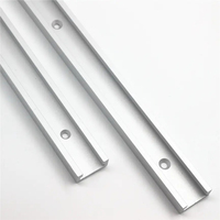 30 Anode en aluminium T-track T-slot Router Table Saw Fente en alliage d'aluminium Travail du bois Chute en alliage d'aluminium