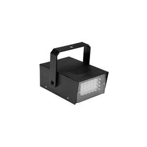HQ-Power MINI LED BLANCO ESTROBOSCÓPICO-24 LED-FUNCIONA A BATERÍA - Product Image 1