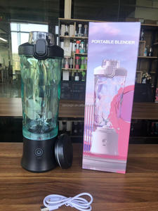 Fabricante de Liquidificadores Portáteis Recarregáveis USB de 16,5oz 600ml, Liquidificador Manual, Misturador, Liquidificador de Sucos 4000mAh 150w - Product Image 5