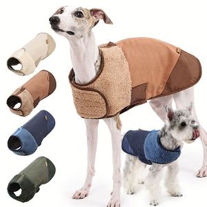 Giacca <span class=keywords><strong>di</strong></span> Lusso <span class=keywords><strong>per</strong></span> Cani, Invernale, in Jeans, con Pile, in Pelle, Abbigliamento Designer, Taglie Grandi e Piccole, Personalizzabile, Sportiva, Marrone, <span class=keywords><strong>per</strong></span> <span class=keywords><strong>Cuccioli</strong></span> - Product Image 1