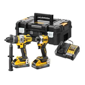 ชุดเครื่องมือสว่านไร้สาย 20V Max พร้อมแบตเตอรี่ลิเธียม ที่ชาร์จ และกล่องเก็บพลาสติกแข็ง - Product Image 1