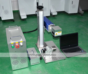 Machine de marquage, gravure et découpe laser à fibre optique portable, fournie par l'usine, pour acier inoxydable, acier au carbone et fer - Product Image 4