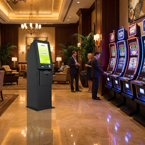 Sistema TICO ATM Kiosk con Dispensador de Efectivo Puloon LCDM4000 y Barra de Luces para Gabinetes de Juegos de Habilidad Serie Fusion Link de Big Daddy Games - Product Image 5