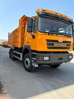 Camion benne Shacman F3000 6x4/8x4 à levage haute performance, déchargement stable, idéal pour l'exploitation minière et les infrastructures – Vente directe usine