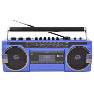 Radio AM FM con Reproductor de Casetes, Grabador de Audio Portátil Retro con Doble Grabación, Precio de Fábrica - Product Image 1