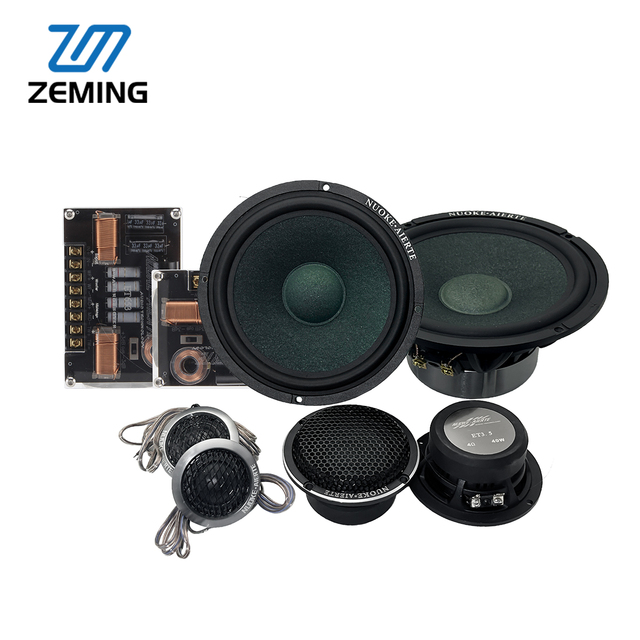 6.5 Inch High End 3 Way Car Audio Component Speaker Car Stereo Sound System Speaker