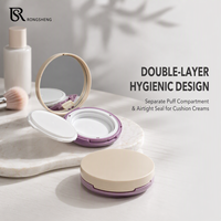 Boîte vide pour coussin de fond de teint Ring Air Cushion, étui compact pour coussin, boîte intérieure en plastique écologique pour cosmétiques