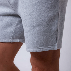Pantalones cortos de chándal informales de verano para hombre, tela de lana de punto transpirable de alta calidad, cómodo Cordón de Color sólido - Product Image 1