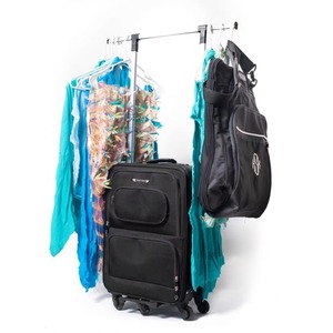 BSCI Lightweight Travel Luggage <b>for</b> <b>Costumes</b> with Source Factory Collapsible <b>Dance</b> Duffel <b>Bag</b> with Garment Rack - Product Image 2