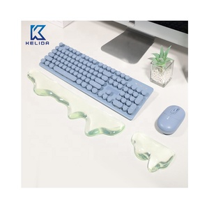 Set Tappetino Mouse Trasparente Anime Gaming con Poggiapolsi in Gel Silicone TPU, Grande Formato Disponibile - Product Image 1
