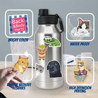 Autocollants personnalisés découpés à la forme, holographiques, en PVC, adhésifs, imperméables, imprimés en quadrichromie (CMYK) avec impression offset UV, pelliculage mat/film, taille personnalisée