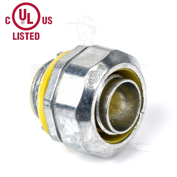 Straight Liquid Tight Connector Flexible Conduit Fittings