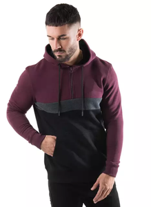 Sudadera Deportiva para Hombre de Algodón/Poliéster, de Alta Calidad, con Impresión Personalizada, Tejido de Felpa, Técnica Lavada, Antiarrugas, Color Sólido - Product Image 2