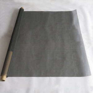 Malla Tejida de Titanio Holandés, Tejido Liso, Blanco y Negro, 200, 100, 150, 20x200