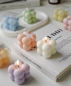 Vela Perfumada, Regalo <span class=keywords><strong>de</strong></span> Cumpleaños, Recuerdo <span class=keywords><strong>de</strong></span> Boda, Regalo Perfumado, Vela en Forma <span class=keywords><strong>de</strong></span> Burbuja, Vela Pequeña en Forma <span class=keywords><strong>de</strong></span> <span class=keywords><strong>Cubo</strong></span> <span class=keywords><strong>de</strong></span> <span class=keywords><strong>Rubik</strong></span> - Product Image 4