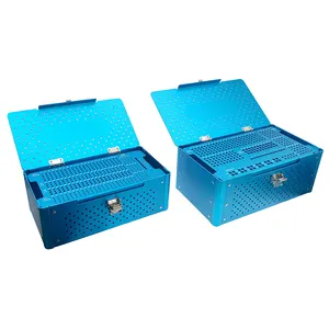 Aluminous Upper Lower Limb Locking Bone Screw Box Bone Nail Placement Storage Box Case Orthopedic Instrument