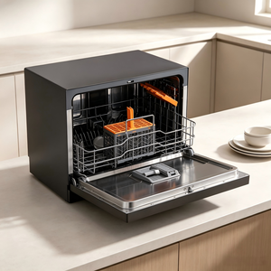 <span class=keywords><strong>Lave</strong></span>-<span class=keywords><strong>vaisselle</strong></span> de comptoir autonome 6 couverts <span class=keywords><strong>pour</strong></span> usage domestique, vente en gros, directement de l'usine - Product Image 2