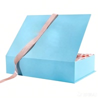Boîtes rigides recyclables de luxe pour extensions de cheveux, personnalisées, avec lamination mate et gaufrage, pour perruques de cheveux humains de marque privée