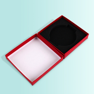 Precio <span class=keywords><strong>de</strong></span> fábrica personalizado <span class=keywords><strong>de</strong></span> lujo rojo mate medalla certificado tapa <span class=keywords><strong>de</strong></span> regalo <span class=keywords><strong>y</strong></span> <span class=keywords><strong>caja</strong></span> <span class=keywords><strong>de</strong></span> papel base embalaje con esponja bandeja interior - Product Image 4