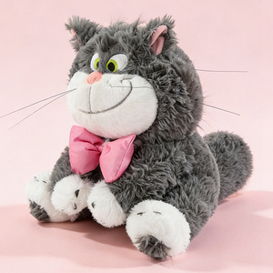 ตุ๊กตาแมวลูซิเฟอร์ดีไซน์ใหม่ น่ารัก โกรธได้ พร้อมโบว์ ผลิตตามสั่ง ตุ๊กตาแมวอ้วน ของเล่นตุ๊กตา - Product Image 3