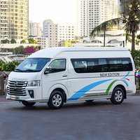 Mini-bus de tourisme diesel de luxe à toit surélevé pour 15 passagers, tout neuf, CS2 View Foton Minibus